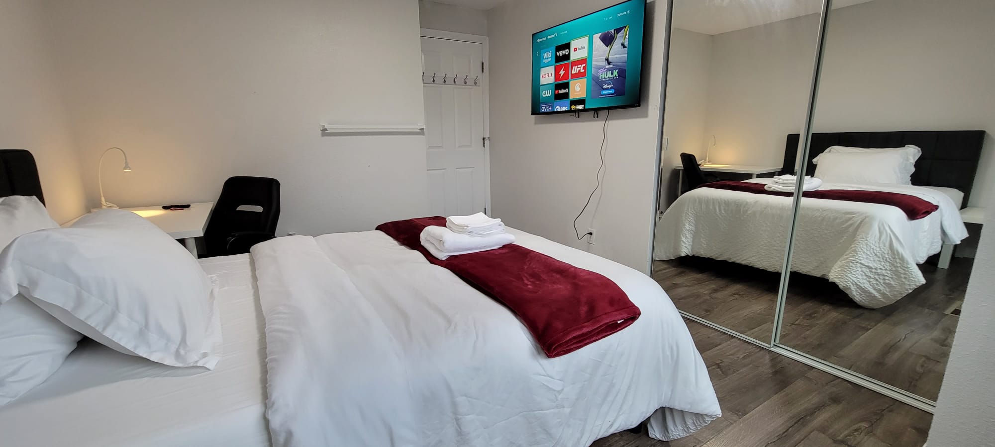 Additional angle of bedroom