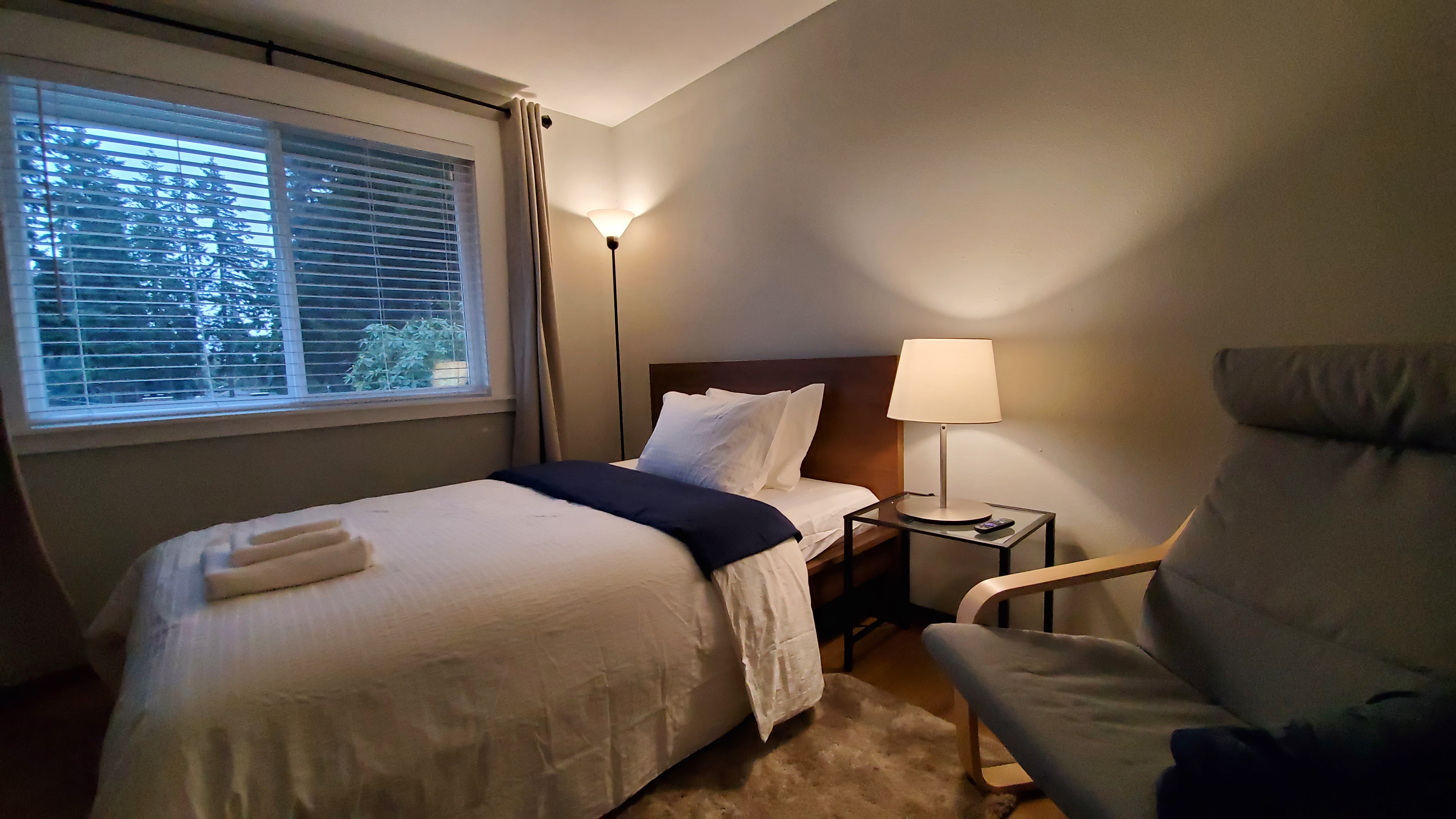 Cozy and warm bedroom