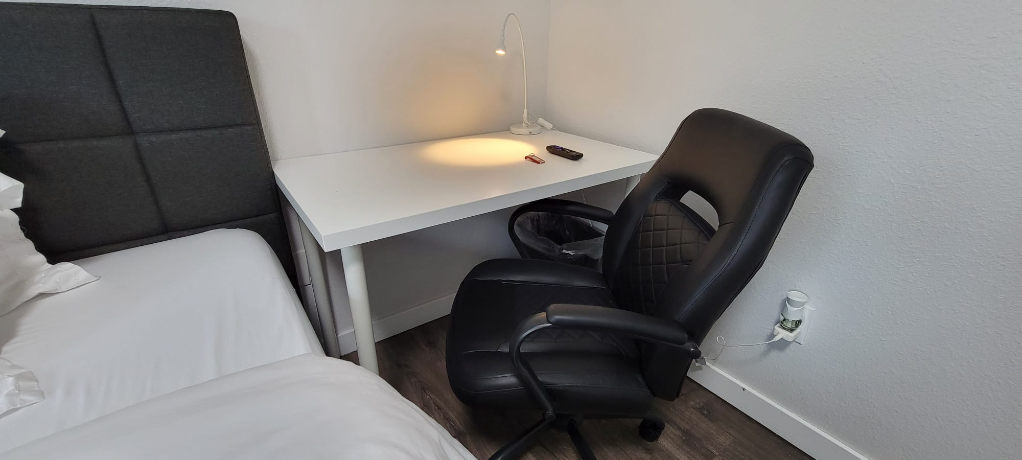 Dedicated workspace with quality office chair