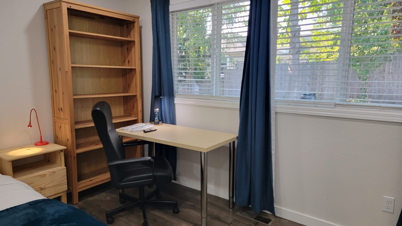 Dedicated workspace with quality office chair
