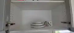 Individual kitchen utensils (labeled to each room)