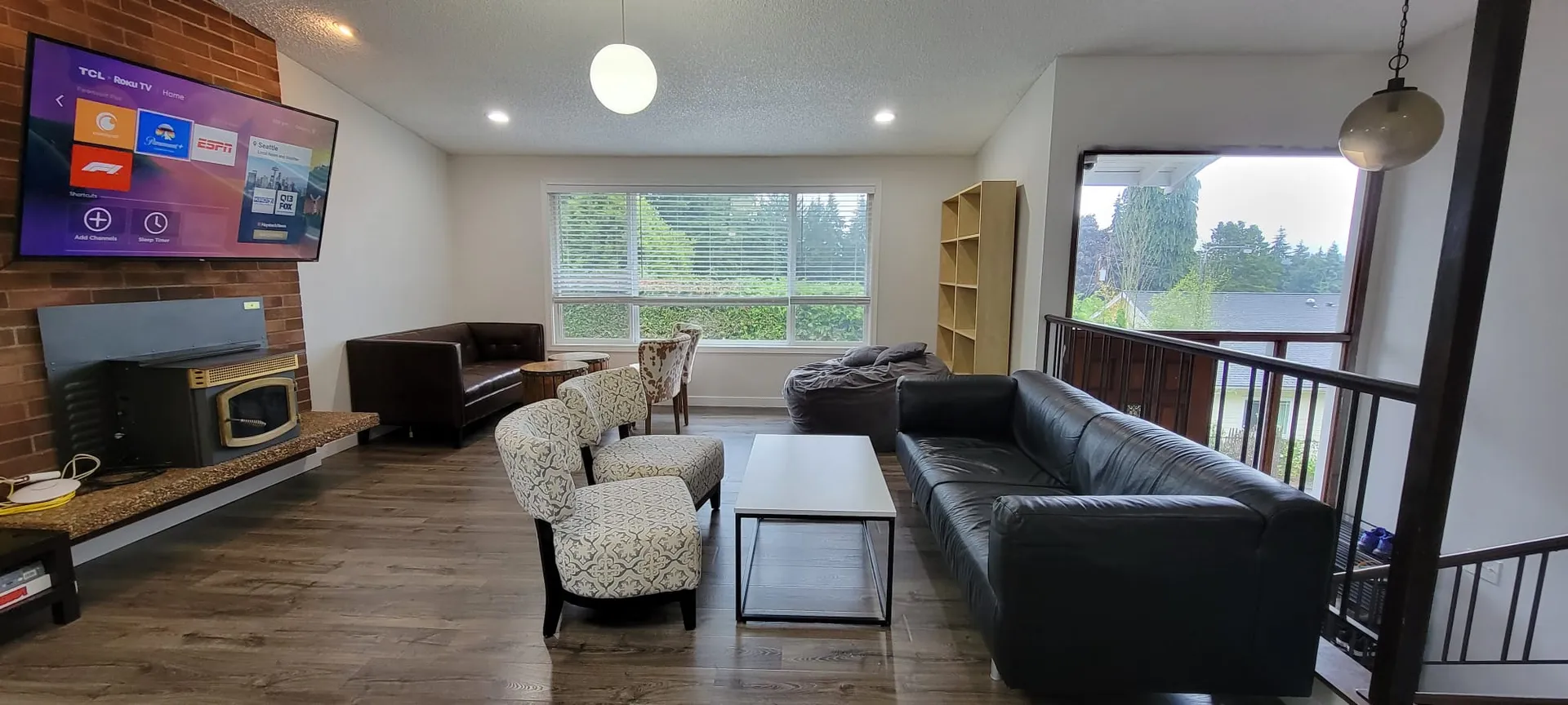 Seating area with a view