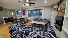 Seating area with view